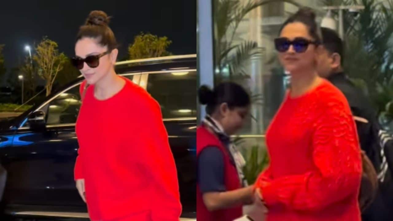 Deepika Padukone serves effortless style at the airport, heads to global LV event