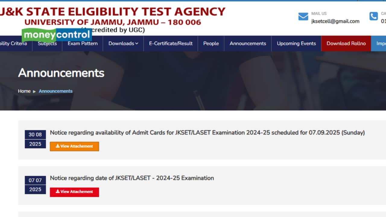 JKSET Admit Card 2025 Out at jujkset.in; check link to download here JKSET Admit Card 2025 Out at jujkset.in; check link to download here