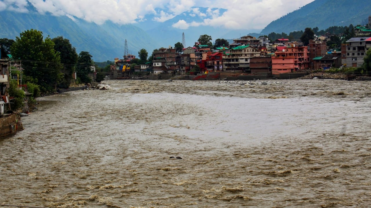 Rising rivers and landslides cut off roads, Himachal reels under relentless rain. (Image: PTI)