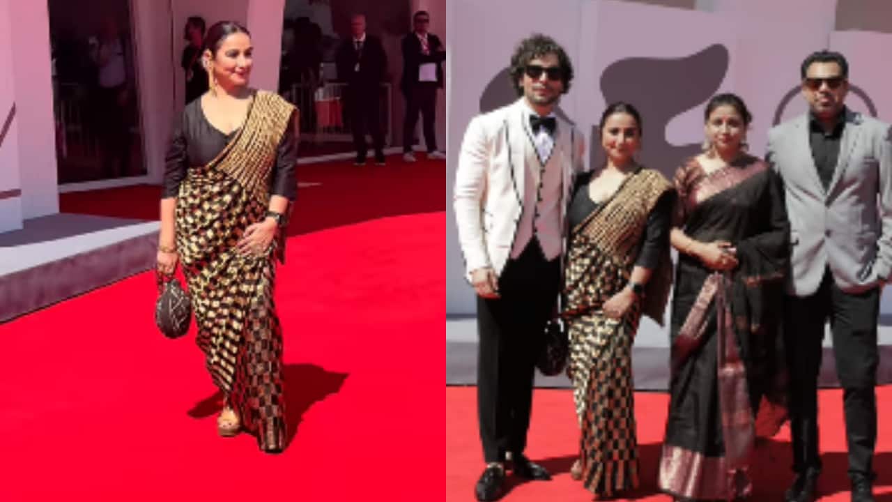 Divya Dutta shines in saree at the 82nd Venice International Film Festival