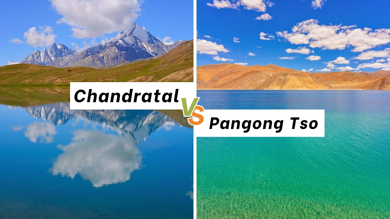 1. Lakes to Lose Yourself In Spiti – Chandratal: A crescent-shaped lake sparkling under the sun, surrounded by snow-capped peaks. Perfect for camping and witnessing the stars in the clear Himalayan sky. Ladakh – Pangong Tso: This iconic azure lake changes colors throughout the day and stretches into Tibet, offering photographers and nature lovers a surreal experience. (Image: Canva)