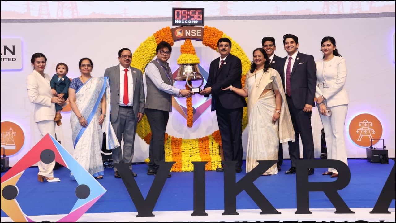 Vikran Engineering shares list at 2% premium to IPO price on NSE, fall 4% post-market debut