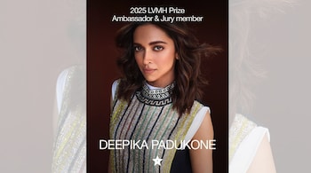 Deepika Padukone's selection as the LVMH jury member was announced on the brand's Instagram handle (Image: @lvmhprize/Instagram)