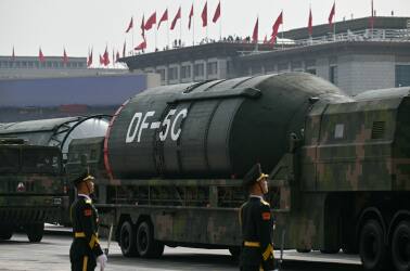 Nuclear missiles, laser weapons, robot wolves, & more: What China showcased at its massive victory parade | SEE PICS Nuclear missiles, laser weapons, robot wolves, & more: What China showcased at its massive victory parade | SEE PICS