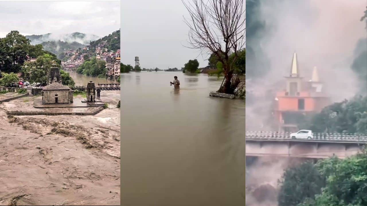 Red alert in north India: 6 dead in Mandi landslide, Yamuna swells in Delhi, Chandigarh's Sukhna gates opened