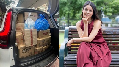 Actress Shehnaaz Gill sends relief to flood-hit Punjab with Gurudwara support