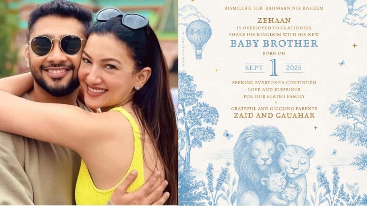 Gauahar Khan and Zaid Darbar welcome second baby boy, Fans flood Instagram with love