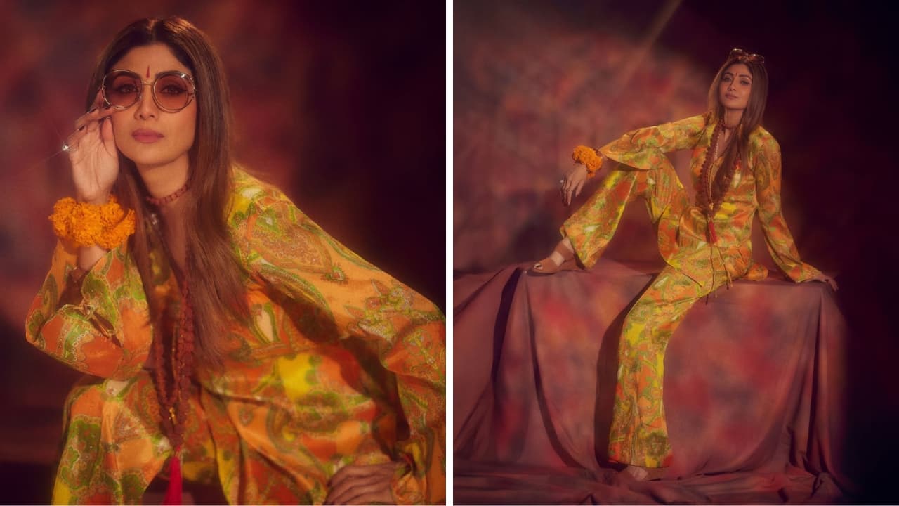 Shilpa Shetty pays tribute to Zeenat Aman by recreating her ‘Hare Rama Hare Krishna’ look Shilpa Shetty pays tribute to Zeenat Aman by recreating her ‘Hare Rama Hare Krishna’ look