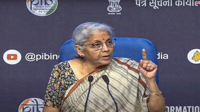 Finance Minister Nirmala Sitharaman 