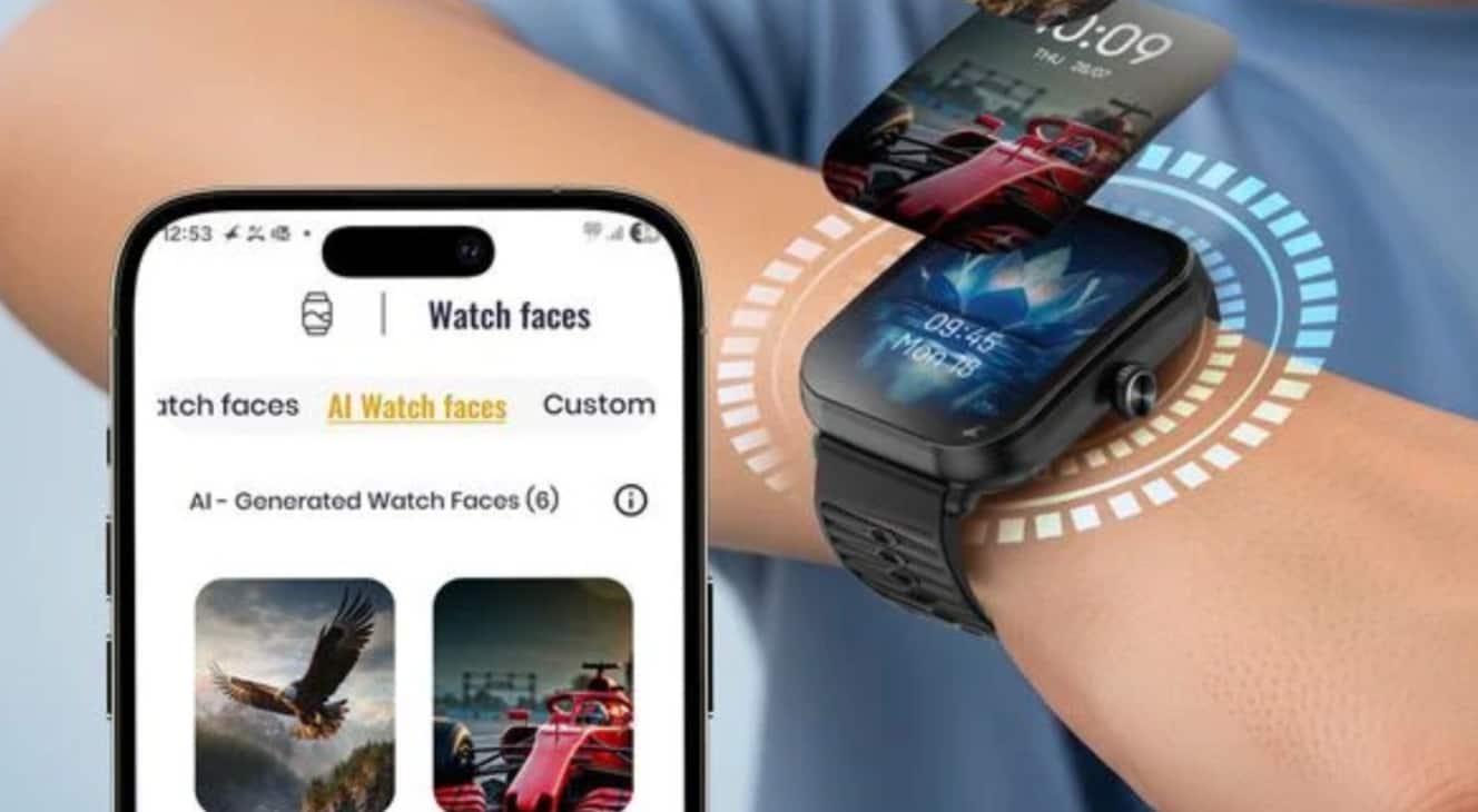AI-powered functions The highlight of MYND is its AI-driven suite, including infinite AI-generated watchfaces, contextual reminders, AI search, and voice-enabled assistance. These tools allow users to personalise the watch to reflect mood, style, and everyday needs. AI-powered functions The highlight of MYND is its AI-driven suite, including infinite AI-generated watchfaces, contextual reminders, AI search, and voice-enabled assistance. These tools allow users to personalise the watch to reflect mood, style, and everyday needs.