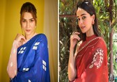 Wear your sarees with trending high-neck blouses like these Bollywood actresses