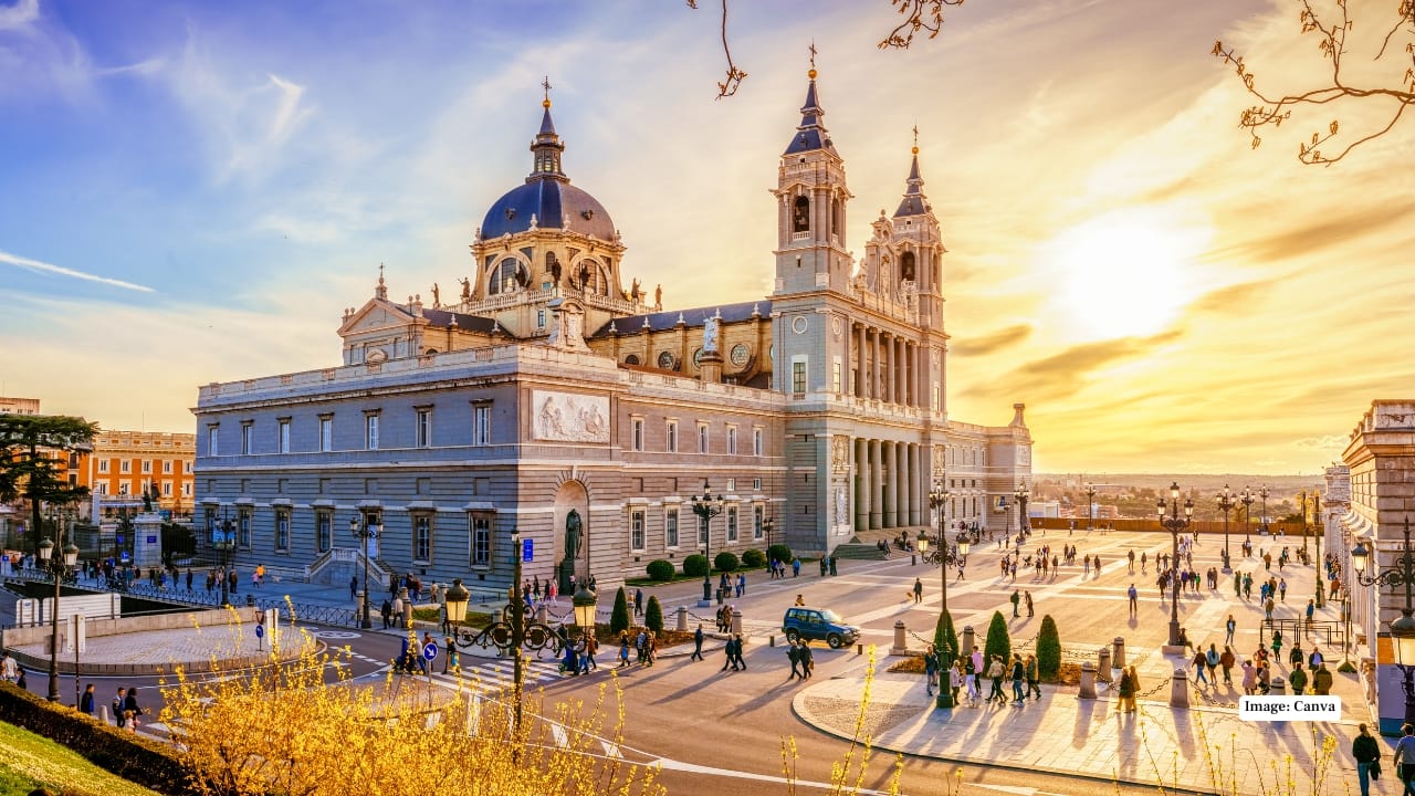 6. Madrid, Spain In Madrid, life unfolds outdoors. Locals linger in plazas, laughter echoes from tapas bars, and leafy boulevards invite endless wandering. Sunlight bathes the city for much of the year, siestas promise rest, and every corner seems to encourage connection—a recipe for joy that feels effortlessly Spanish. (Image: Canva)