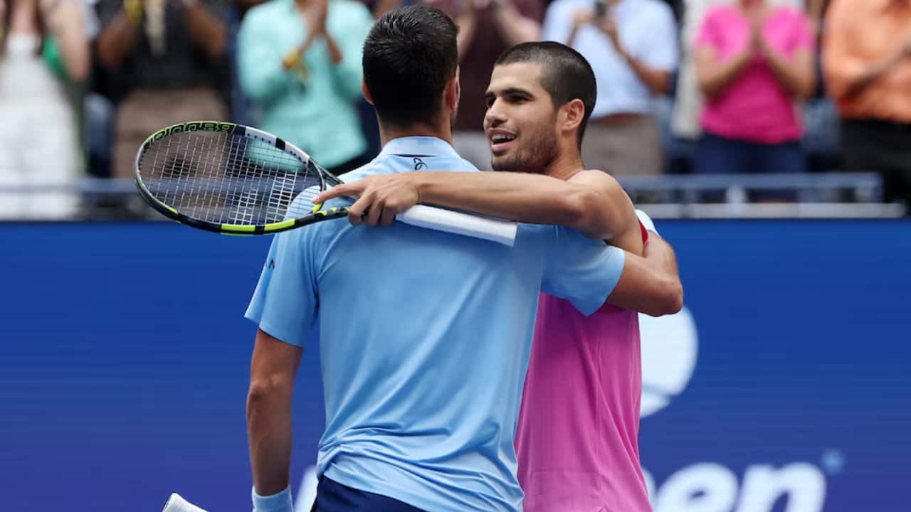 Carlos Alcaraz downs Novak Djokovic to reach US Open final