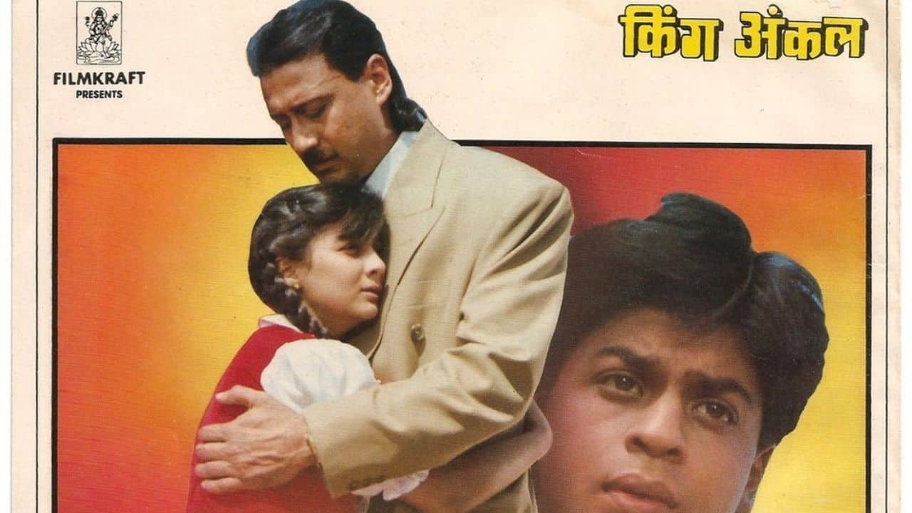 King Uncle In the family drama King Uncle, Jackie Shroff plays Ashok Bansal, a wealthy and strict man who believes that money is all that matters because of a traumatic childhood. When a mischievous orphan girl named Munna enters his life and teaches him the value of family and love, his life completely changes. Shah Rukh Khan and Nagma are also in the movie. It's a heartwarming tale of finding happiness outside of material wealth and redemption.