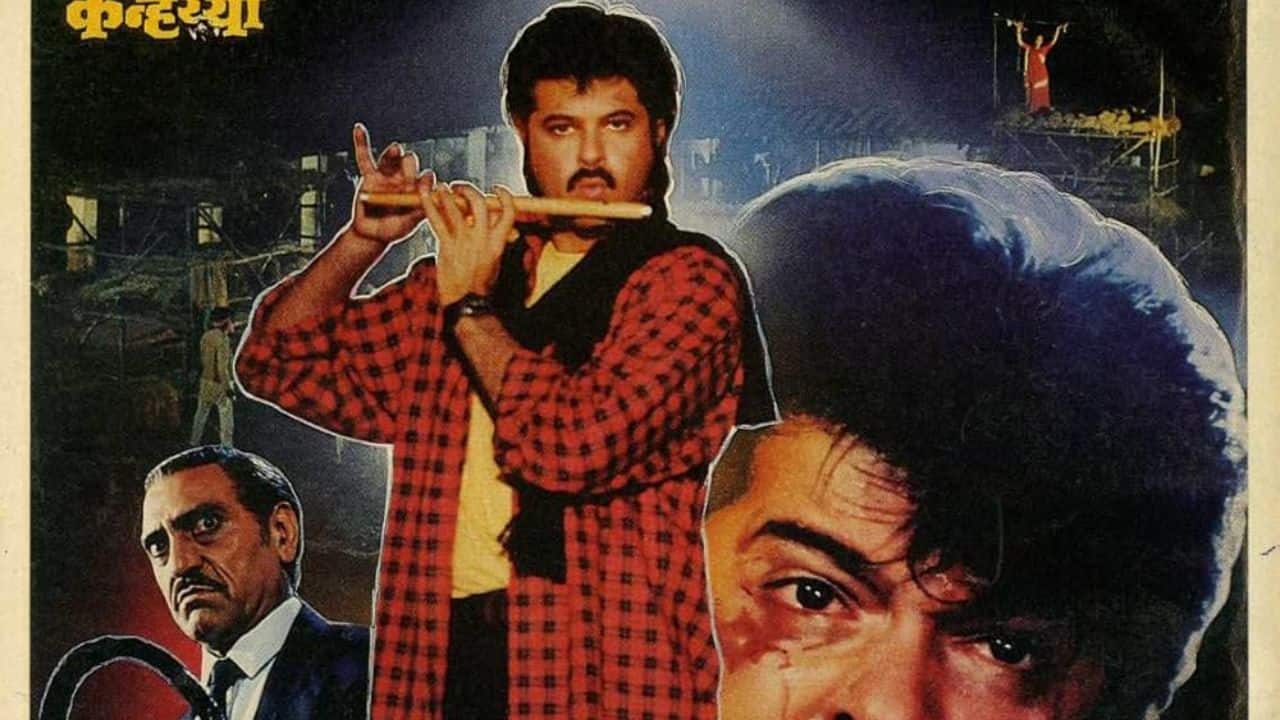 Kishen Kanhaiya Anil Kapoor plays twin brothers Kishen and Kanhaiya, who are split up at birth, in this remake of the iconic Ram Aur Shyam. One becomes a shy and mistreated young man, while the other is a confident young man. The plot focuses on their reunion and how they trade places to reveal their evil family members. Anil Kapoor's dual performance is a major highlight of the enjoyable comedy-drama.