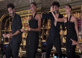 Kartik Aaryan and Ananya Panday dance on bar counter 'Jumma Chumma' as Tu Meri Main Tera wraps up: Watch