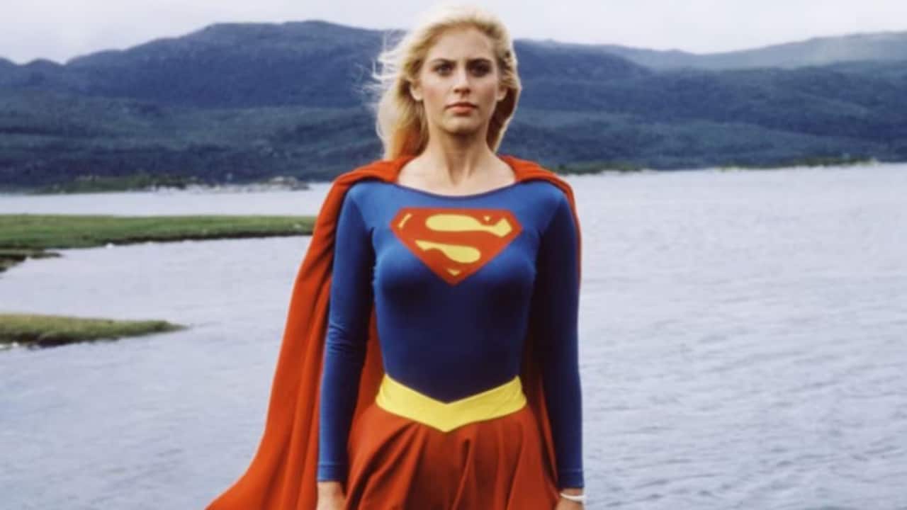 Supergirl (1984) Kara Zor-El, Superman's cousin, was first shown to audiences in Helen Slater's Supergirl before the creation of contemporary movie universes. At a time when there weren't many female superheroes on screen, Supergirl stood for courage, hope, and individuality. 
