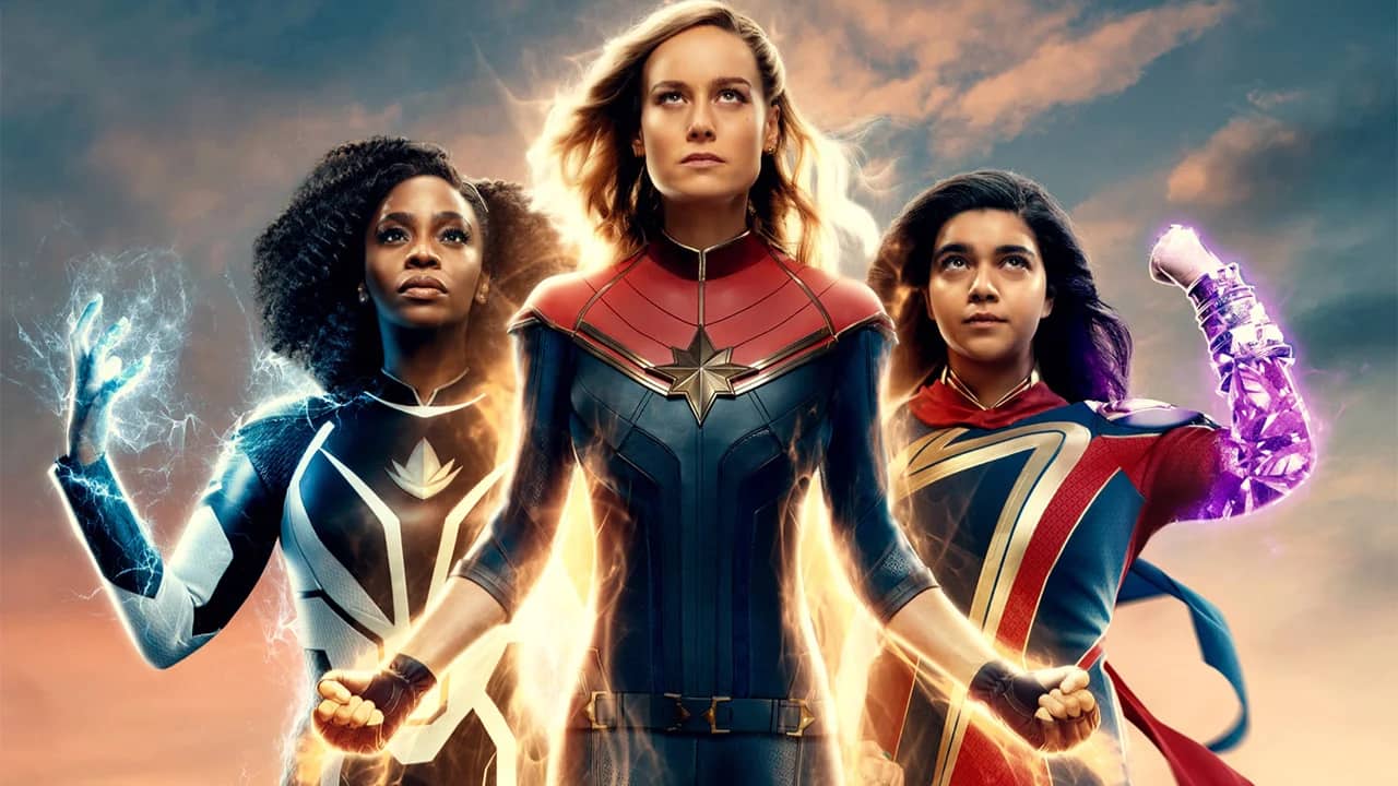The Marvels (2023) Monica Rambeau, Ms. Marvel, and Captain Marvel reunite in The Marvels to depict female bravery within the MCU. Intergenerational women leaders were emphasised in the movie, which combined cosmic action, teamwork, and mentoring. The film follows Carol Danvers as she gets her powers entangled with those of Kamala Khan and Monica, forcing them to work together to save the universe.