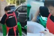 China hotpot restaurant under investigation after worker caught collecting oil from rubbish bin. Video