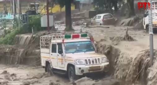 Heavy rains trigger flash flood in Uttarkashi’s Naugaon; families relocated amid relief ops
