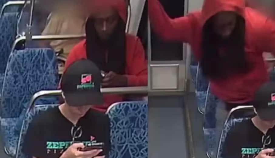 Chilling video shows Ukrainian refugee Iryna Zarutska stabbed to death on American train