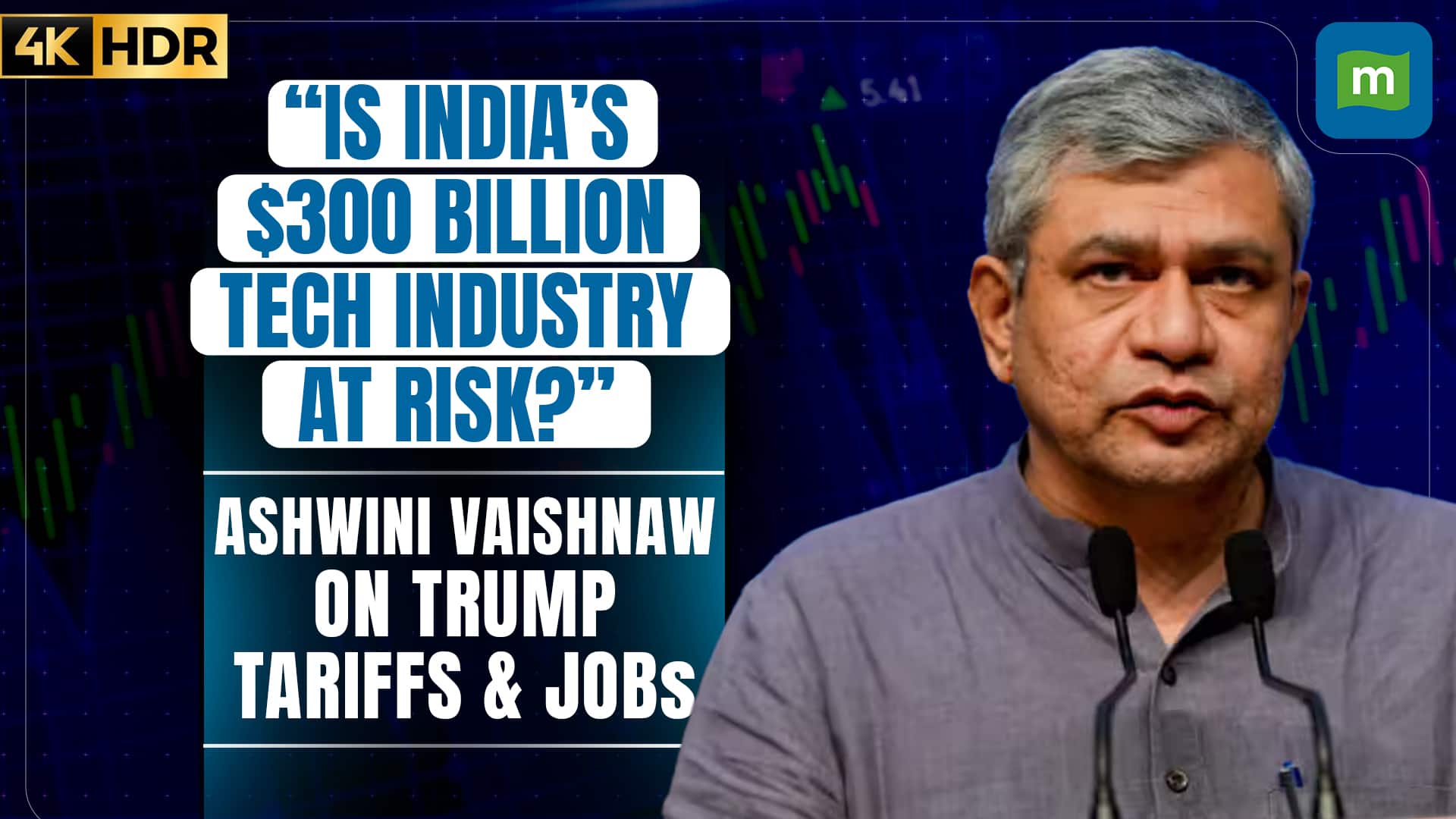 Is India’s $300 bn Tech Jobs Under Threat? Ashwini Vaishnaw on Trump Tariffs & Manufacturing Boom