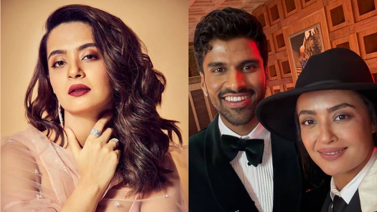 Mandala Murders actor Surveen Chawla meets her favorite cricketer Washington Sundar, shares fun selfie