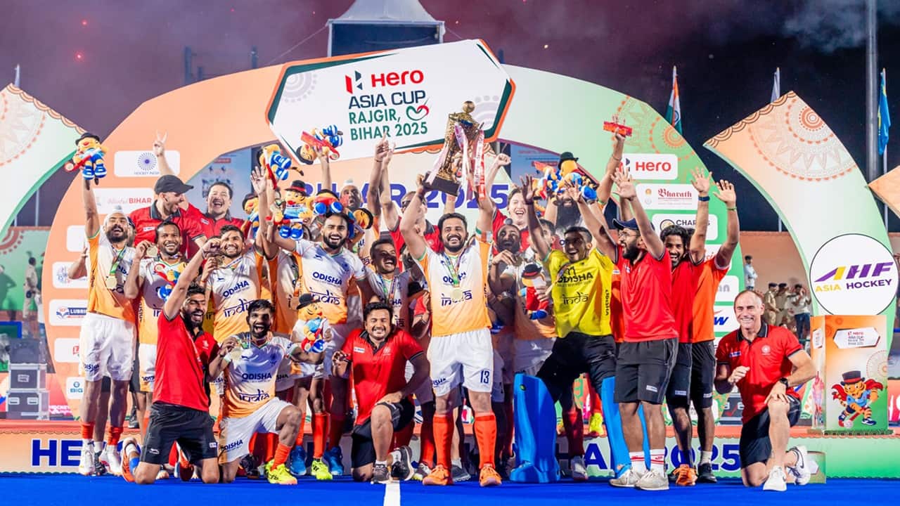 Indian men's hockey team beats South Korea 4-1 in Asia Cup final, qualifies for next year's WC