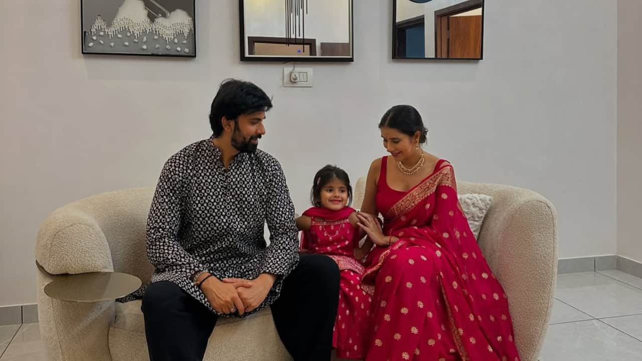 Rajeev Sen, ex wife Charu Asopa leave for a holiday with daughter Ziana