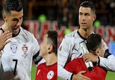 Cristiano Ronaldo posts special message to mascot after sharing smiles and hugs in Portugal's World Cup qualifiers