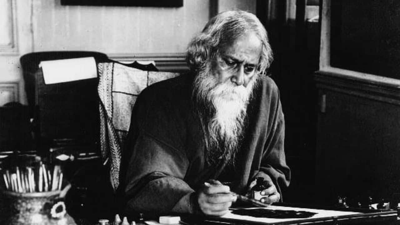 ‘Jihadi mindset' vs ‘cheap theatrics': Trinamool-BJP war ignites after Tagore image set ablaze
