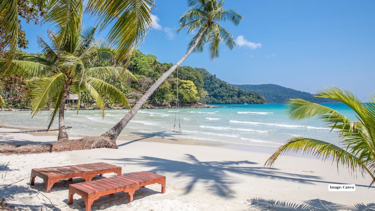 4. Koh Kood, Thailand Koh Kood is Thailand’s hidden gem, boasting jungle trails, waterfalls, and pristine, empty beaches. Visitors can immerse themselves in untouched nature, explore small fishing communities, and unwind in a peaceful setting far from the well-trodden tourist paths of Thailand. (Image: Canva)