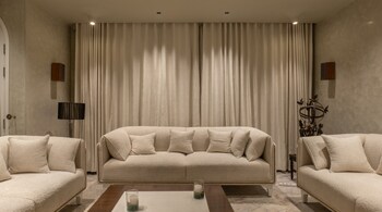 From warm tones for relaxation to bright whites for focus, thoughtful lighting placement can boost both mood and well-being. (Image: Halomax Lights )