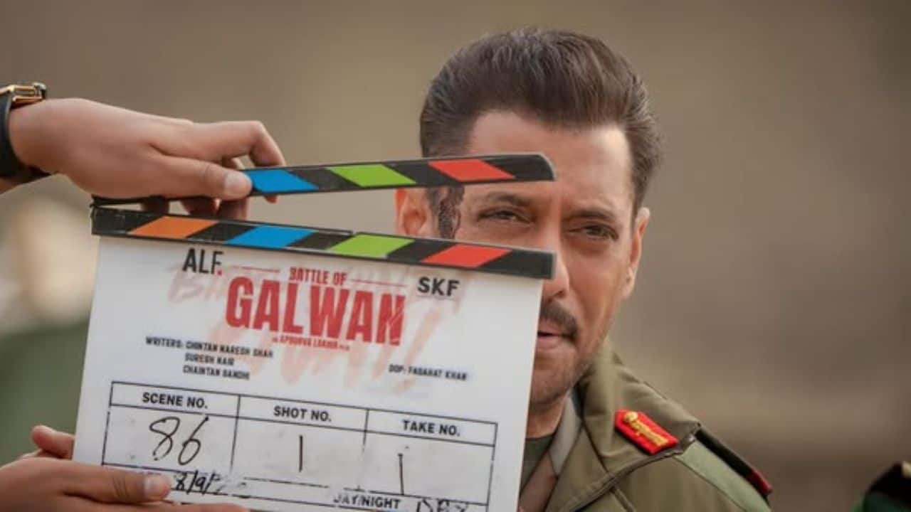 Salman Khan shares his first look from Battle of Galwan as he commences shooting in Leh: See pic