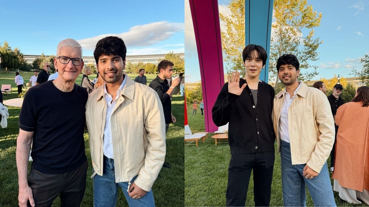 Armaan Malik makes history as first Indian musician at Apple’s keynote event; poses with Tim Cook and K-pop star Yunho