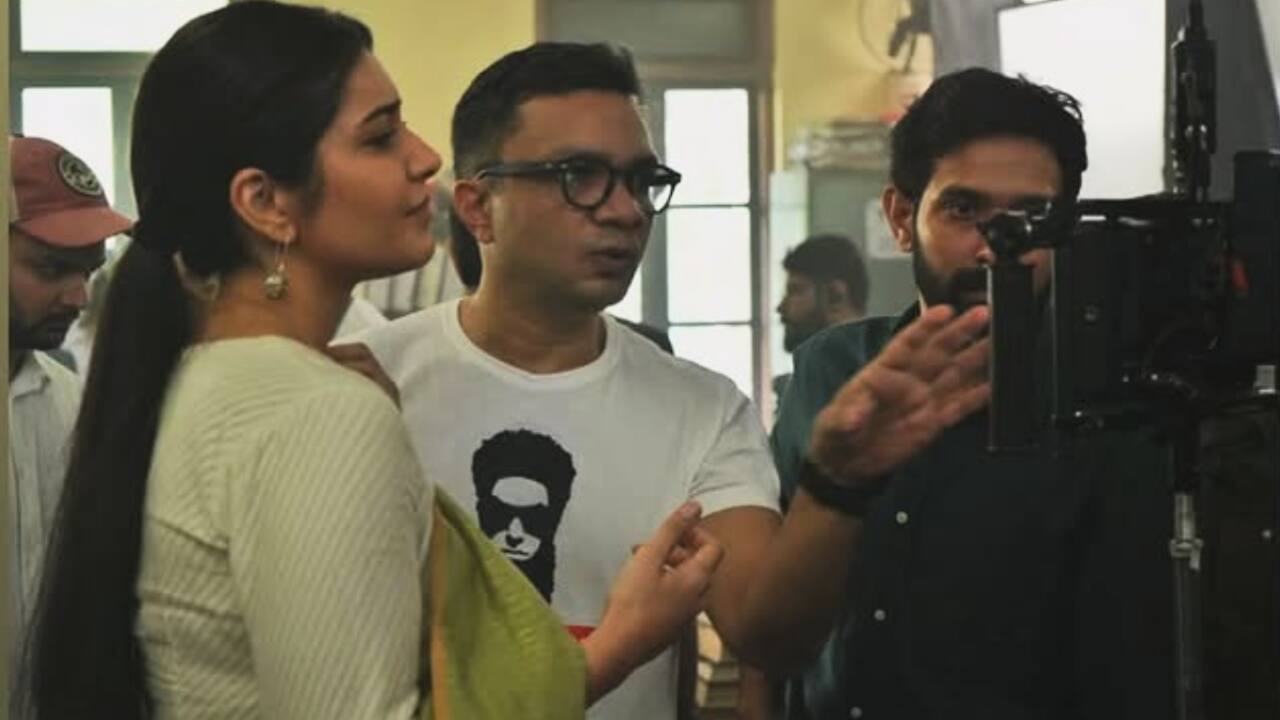 Raashii Khanna shares Talakhon Mein Ek BTS glimpse, celebrates director Bodhayan Roychaudhury’s birthday