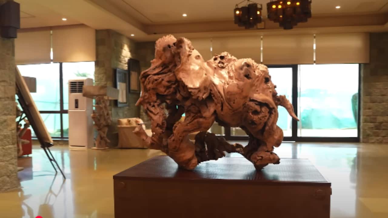 Dual Living Areas  - Her mansion has not one but two living rooms. One is lavish with gold accents and art pieces, while the other is cozy and intimate for family evenings. It shows how the house balances showmanship with warmth.