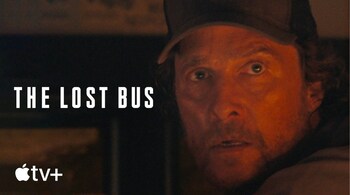 Matthew McConaughey and son Levi in The Lost Bus
