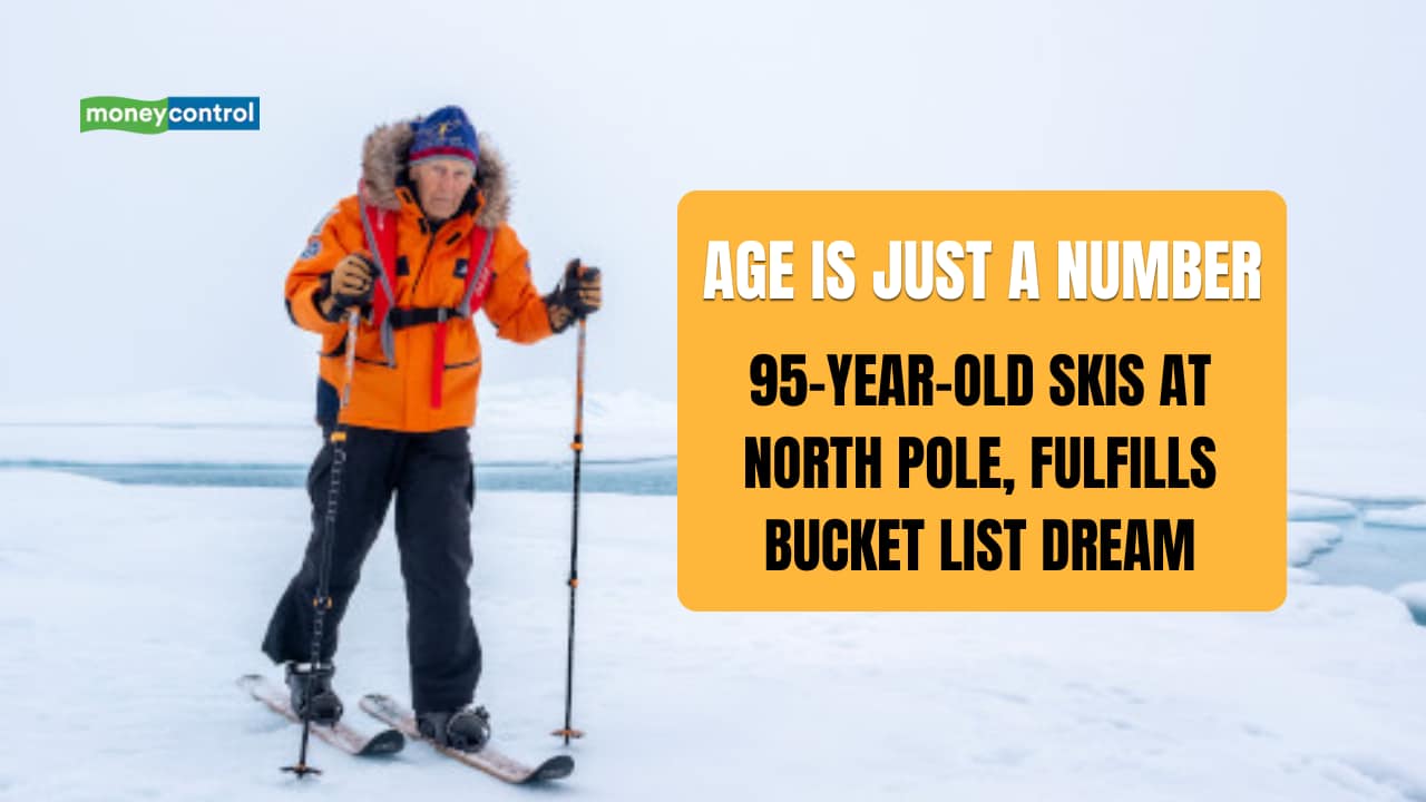 At 95, He Skied at the North Pole to Fulfill a Lifelong Dream and Set a World Record