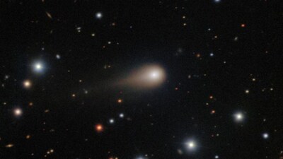 ESA and NASA Track Interstellar Comet 3I/ATLAS During Solar Flyby (Image: International Gemini Observatory/NOIRLab/NSF/AURA/Shadow the Scientist)