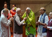 Vice President election: Opposition, NDA leaders share light-hearted moments during V-P polls | In Pics
