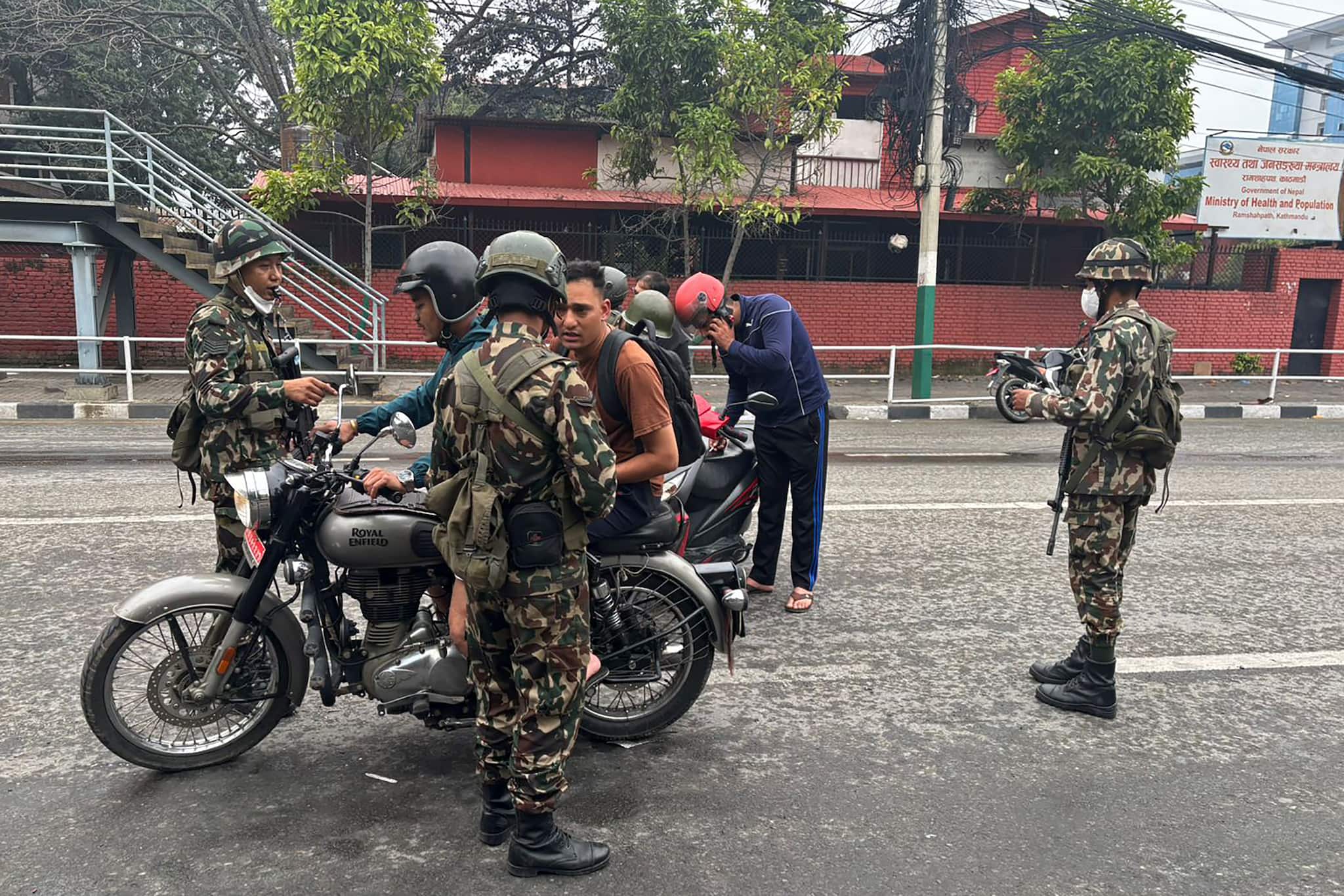 Watch: Video shows Nepal ministers, family members flee from protests by hanging on to helicopter's rope