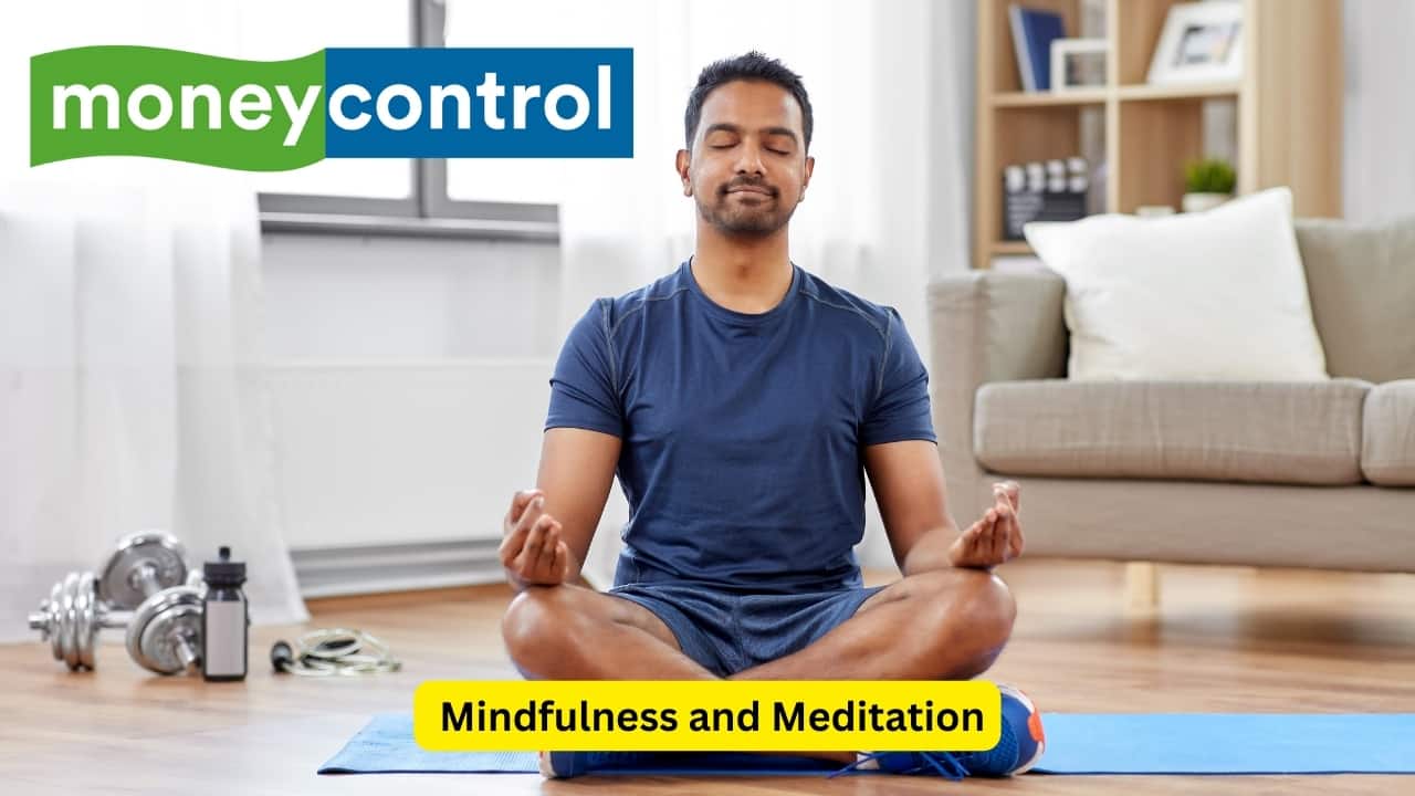 Mindfulness and Meditation Mindfulness meditation, or short course breathing meditations prior to lunch, help reduce stress-related eating and help bring awareness to a person's actual hunger and satiety cues. Mindful practices help you eat slower, help you appreciate food more and use more appropriate portion sizes - leaving you with a more satisfying fully aware eating experience.(Image: Canva)