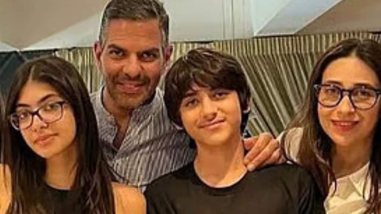 How old are Karisma Kapoor and Sunjay Kapur's children Samaira and Kian and what are they doing now