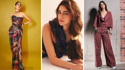 Trend alert: Madras checks are in vogue, style them like these Bollywood celebs
