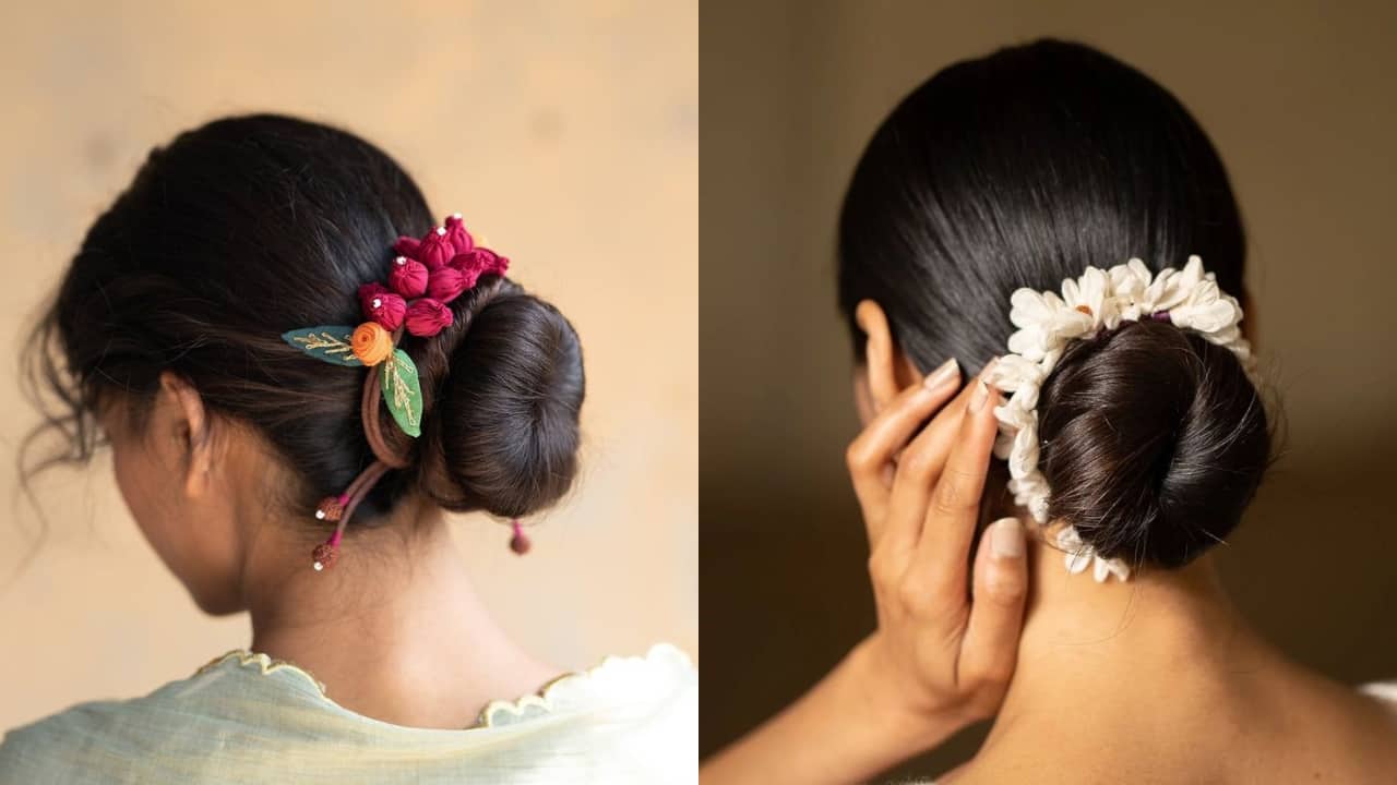 9 Pinterest-inspired hair accessories to style your Garba night look: From  multi-coloured bows to braids, more