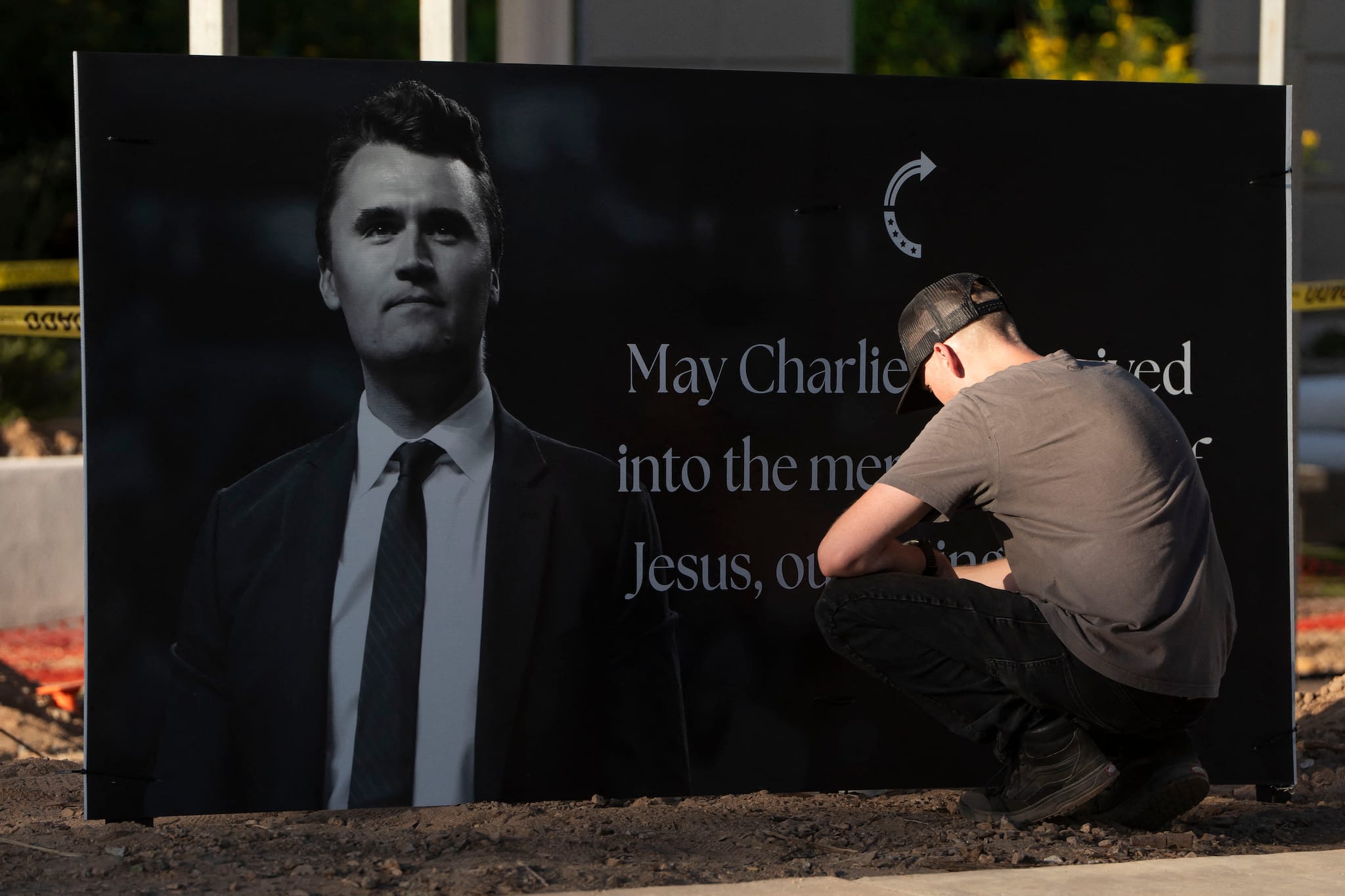 Caught on camera: Charlie Kirk shot dead while answering question on mass violence
