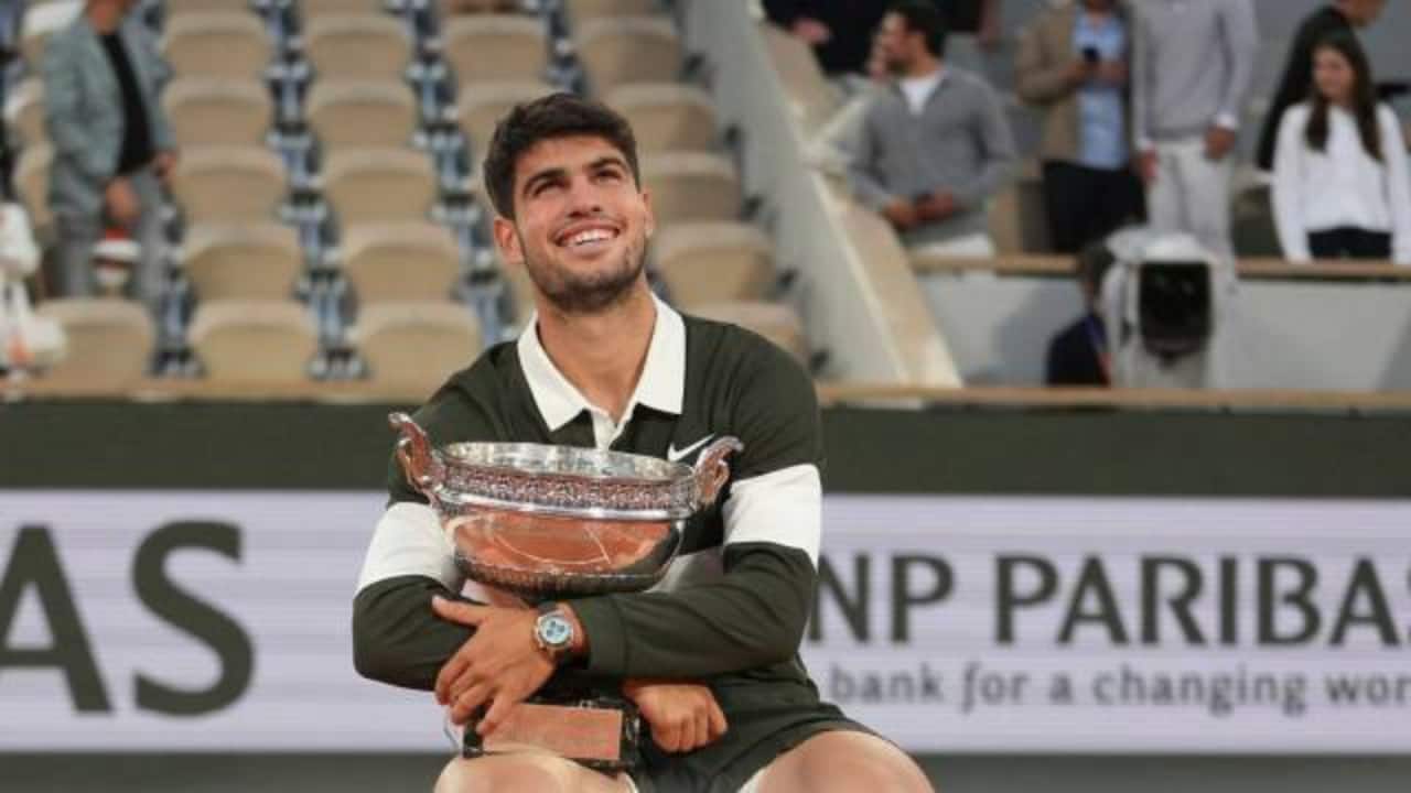 Grace added that Alcaraz has already met Brooks' other two sisters - Mary Holland Nader and Sarah Jane Nader. She, however, is yet to meet the tennis star, who recently won the US Open. (AP Photo)