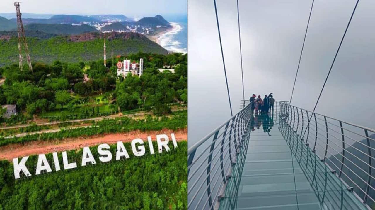 In pics | India's longest glass skywalk bridge in Vizag