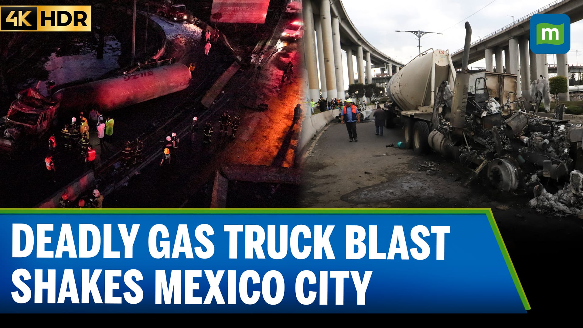 Mexico City Gas Truck Explosion on Highway Leaves 3 Dead, Over 70 Injured